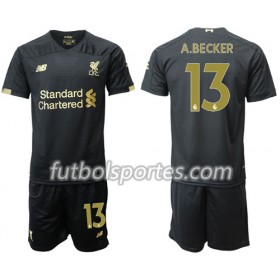 Camisetas Niños Liverpool A.Becker 13 Portero Primera Equipacion 2019/2020